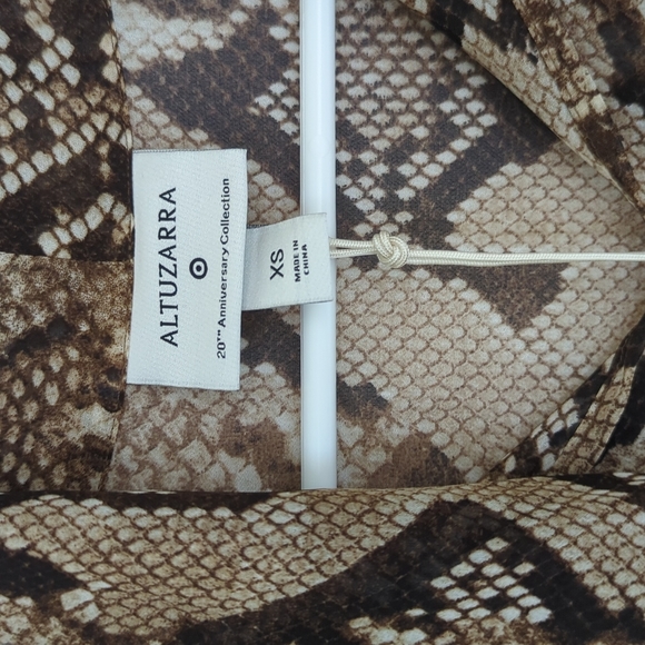 ALTAZURRA for Target | Python Print Blouse - Picture 4 of 7